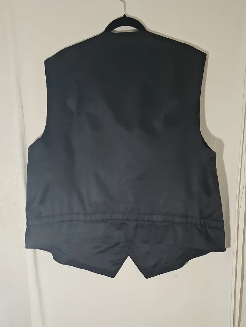 After Six Men's Black Satin Five-Button Tuxedo Vest